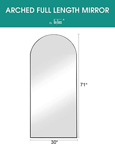 Oversized Arched Full Length Mirror Large Full Body 71''x30'' 2 Oversized Arched Full Length Mirror Large Full Body 71''x30'' - Image 2