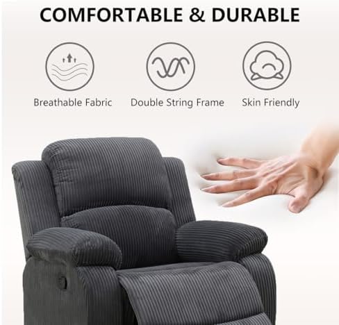 Manual Reclining Sectional Sofa Set, Comfy 8-Seat 7 Manual Reclining Sectional Sofa Set, Comfy 8-Seat - Image 7