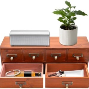 Mahugde 6 Drawers Desktop Dresser
