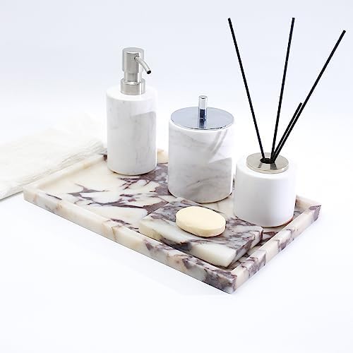 Real Luxurious Natural Marble Vanity Tray Genuine Marble 5 Real Luxurious Natural Marble Vanity Tray Genuine Marble - Image 5