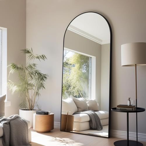 Oversized Arched Full Length Mirror Large Full Body 71''x30'' 4 Oversized Arched Full Length Mirror Large Full Body 71''x30'' - Image 4