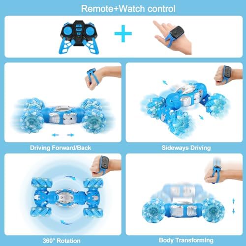 BEMITON Boys Aged 6-12 ! Birthday Gift Ideas ! Gesture Sensing RC Stunt Car Toy. 3 BEMITON Boys Aged 6-12 ! Birthday Gift Ideas ! Gesture Sensing RC Stunt Car Toy. - Image 3