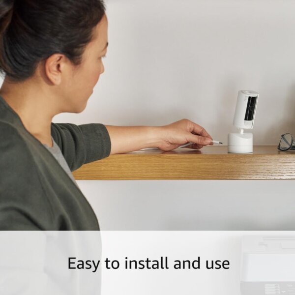Ring Pan-Tilt Indoor Cam | See all around your home 1 - Image 3