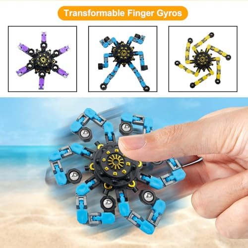 Transformable Fidget Spinner for Kids 36PC, Robot Spinner Sensory Toy. 5 Transformable Fidget Spinner for Kids 36PC, Robot Spinner Sensory Toy. - Image 5