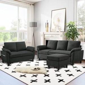Convertible Sectional Sofa Set