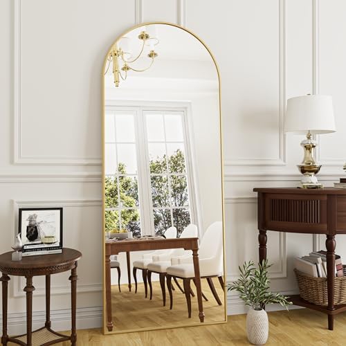 Rowjut Full Length Mirror Arched Floor Length, 71"x26" 1 Rowjut Full Length Mirror