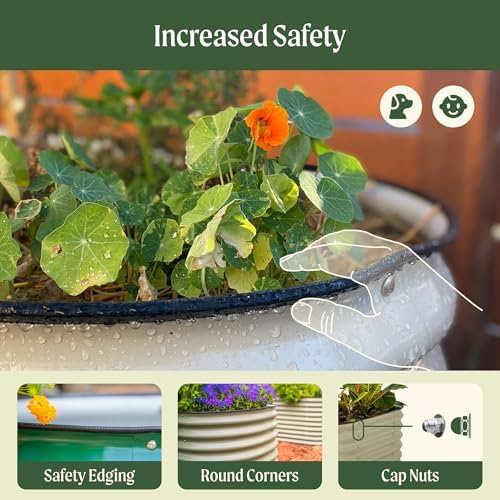 Vego garden Raised Garden Bed Kit, 17" Tall 4 in 1 Modular 6 Vego garden Raised Garden Bed Kit, 17" Tall 4 in 1 Modular - Image 6