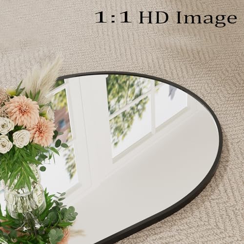 Oversized Arched Full Length Mirror Large Full Body 71''x30'' 6 Oversized Arched Full Length Mirror Large Full Body 71''x30'' - Image 6