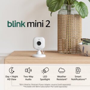 Plug-in smart security camera