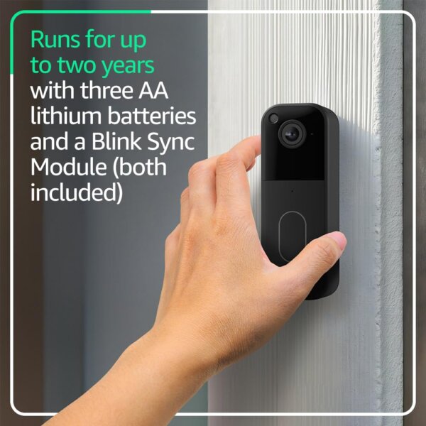 Blink Video Doorbell (newest model) – Head-to-toe HD - Image 5