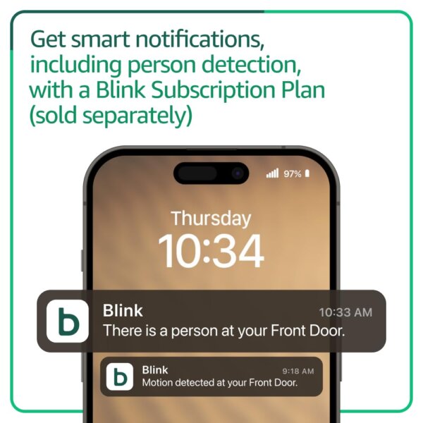 Blink Video Doorbell (newest model) – Head-to-toe HD - Image 2