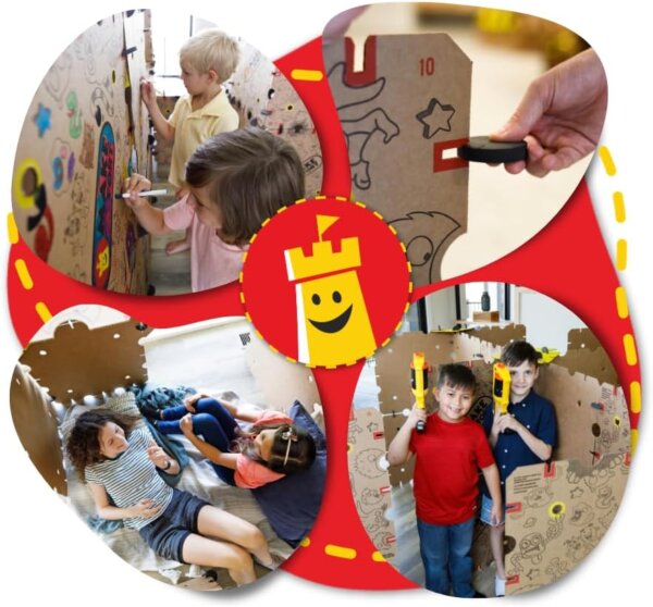 Make-A-Fort Explorer Kit ! Build Really Big Forts for Kids ! Endless Play for Ages 4 - Image 5