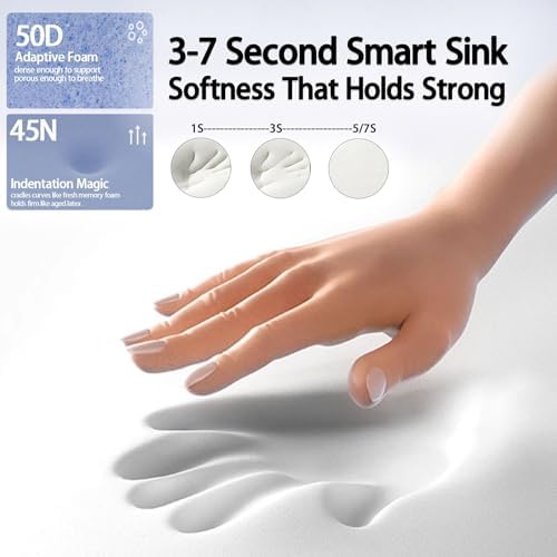 HighBeds Cervical Neck Pillow 320g for Memory Foam – Soft Ergonomic Side Sleeper 5 HighBeds Cervical Neck Pillow 320g for Memory Foam – Soft Ergonomic Side Sleeper - Image 5