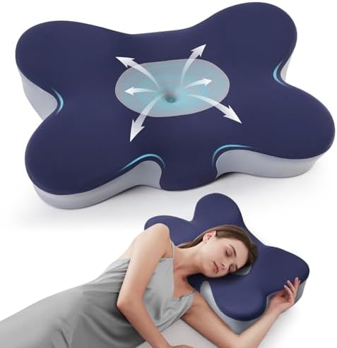 FAIORD Cervical Neck Pillow 2 height option for Pain Relief, Cooling Excellent Support 1 FAIORD Cervical Neck Pillow 2 height