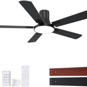 Low Profile Ceiling Fan With Remote