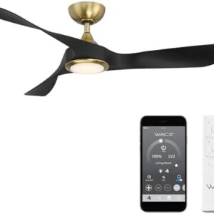 WAC Lighting Swirl Smart Ceiling Fan